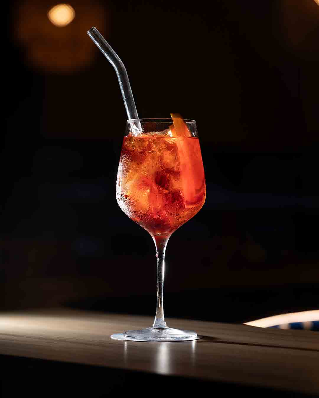 Signature cocktail at Fish& restaurant in Seychelles